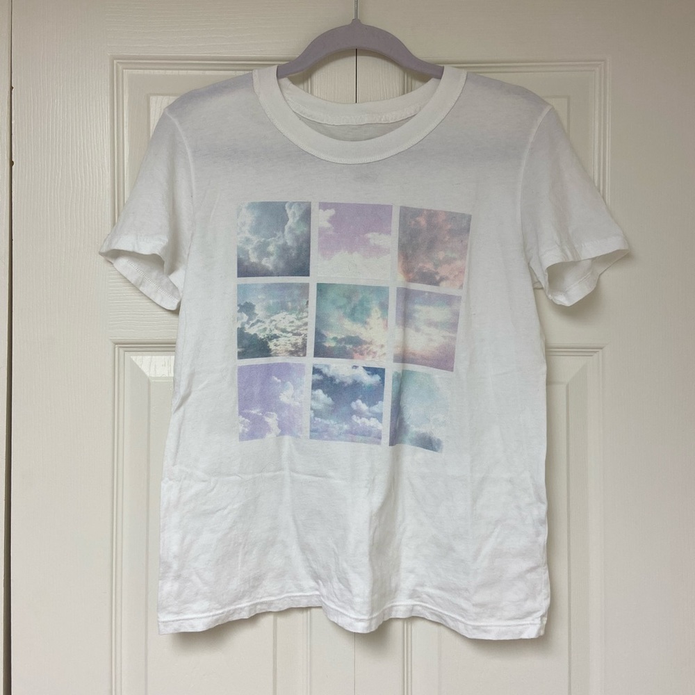 Pacsun cloud graphic tee
